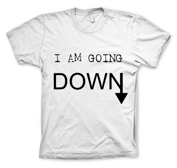 Camiseta Goind Down Branca