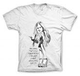 Camiseta Crazy Bitch Branca