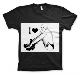Camiseta I <3 Taylor Momsen Preta