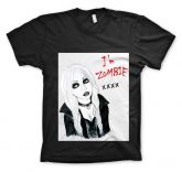Camiseta I'm Zombie Preta