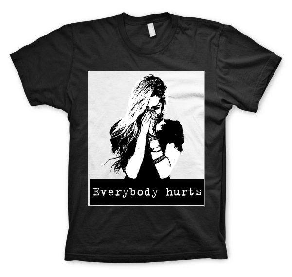 Camiseta Everybody Hurts Preta